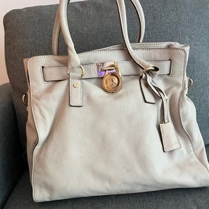 Michael kors cream tote